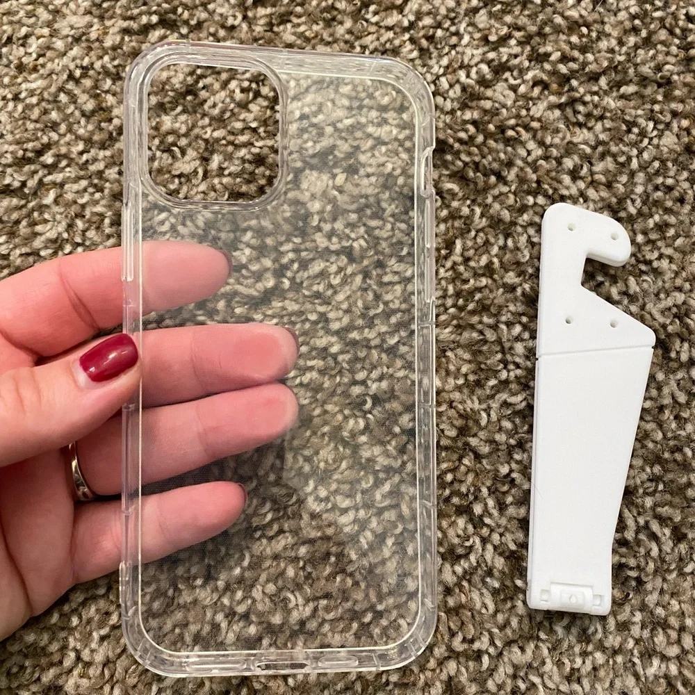 🆕IPHONE 12/12 PRO PHONE COVER, STAND, TWO SMART WATCH CASES